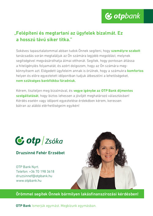 Druzsinne Feher Erzsebet OTP